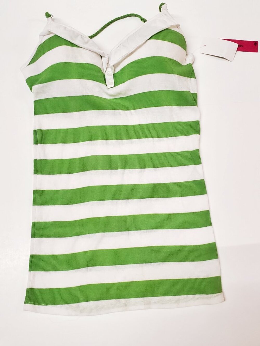 Energie Striped Tank Top (New With Tags), Halter Henley Cami, Coastal Summer